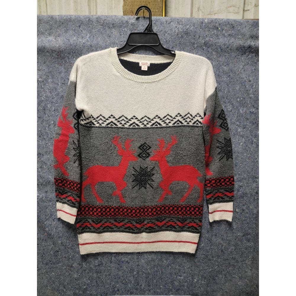 Mossimo Supply Co Unisex Reindeer Sweater Size Small‎